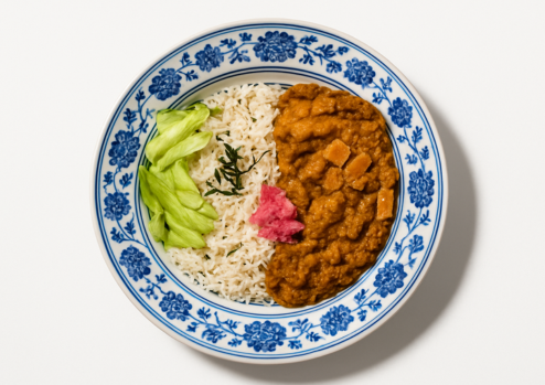 [CL-ML-5c] Japanese Beef Curry with Vegetables Rainbow Rice 