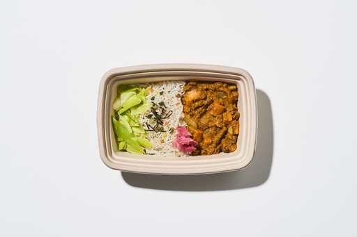 [CL5c] Japanese Beef Curry with Vegetables Rainbow Rice
